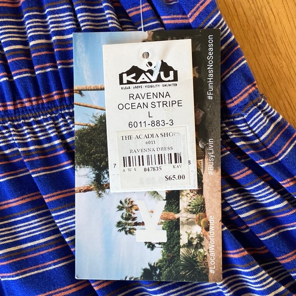 Kavu- Ravenna Ocean Striped Dress - Picture 2 of 7